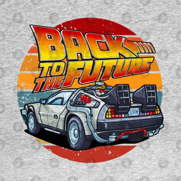 Back to the Future - DMC DeLorean by adriennfarkas